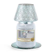 Yankee Candle Savoy Blue Pattern Large Shade & Tray Extra Image 1 Preview
